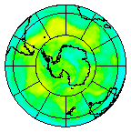 Ozone Field of 15 December 2003