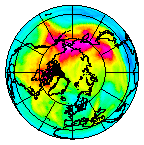 Ozone Field of 17 December 2003