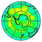 Ozone Field of 17 December 2003