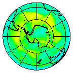 Ozone Field of 18 December 2003