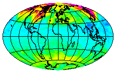 Ozone Field of 20 December 2003