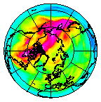 Ozone Field of 20 December 2003