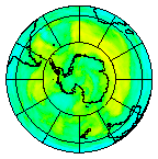 Ozone Field of 23 December 2003