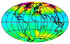 Ozone Field of 24 December 2003