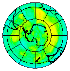 Ozone Field of 24 December 2003
