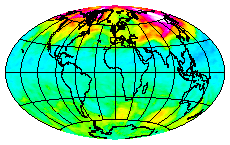 Ozone Field of 28 December 2003
