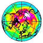 Ozone Field of 28 December 2003