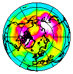 Ozone Field of 30 December 2003