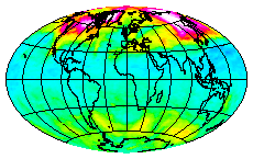 Ozone Field of 31 December 2003