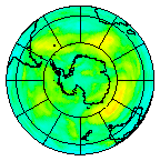 Ozone Field of 31 December 2003
