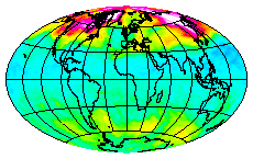 Ozone Field of 01 January 2004