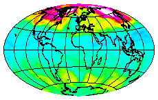 Ozone Field of 02 January 2004