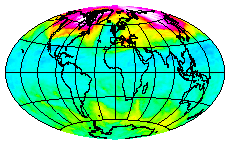 Ozone Field of 03 January 2004