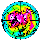 Ozone Field of 05 January 2004