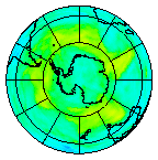 Ozone Field of 06 January 2004