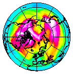 Ozone Field of 07 January 2004