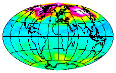 Ozone Field of 08 January 2004