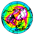 Ozone Field of 10 January 2004