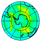 Ozone Field of 10 January 2004