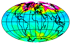 Ozone Field of 11 January 2004