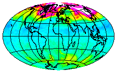 Ozone Field of 12 January 2004