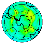 Ozone Field of 12 January 2004