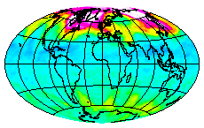 Ozone Field of 15 January 2004