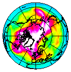 Ozone Field of 17 January 2004