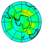 Ozone Field of 17 January 2004