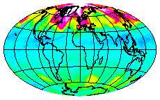 Ozone Field of 18 January 2004