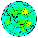 Ozone Field of 18 January 2004