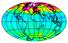Ozone Field of 19 January 2004