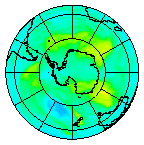 Ozone Field of 19 January 2004