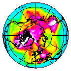 Ozone Field of 21 January 2004