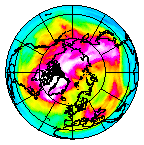 Ozone Field of 23 January 2004