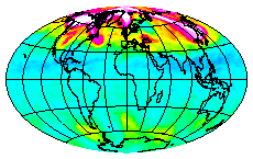 Ozone Field of 26 January 2004