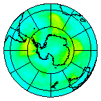 Ozone Field of 27 January 2004