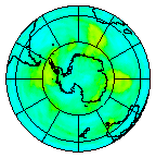 Ozone Field of 28 January 2004