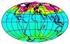 Ozone Field of 29 January 2004