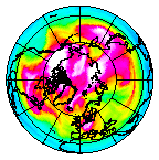 Ozone Field of 29 January 2004