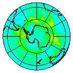 Ozone Field of 29 January 2004