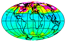 Ozone Field of 30 January 2004