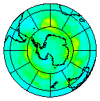 Ozone Field of 30 January 2004