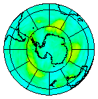 Ozone Field of 01 February 2004