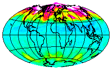 Ozone Field of 03 February 2004