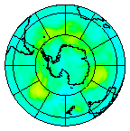 Ozone Field of 03 February 2004