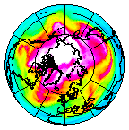 Ozone Field of 04 February 2004