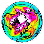 Ozone Field of 05 February 2004