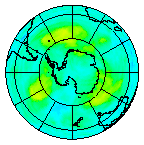 Ozone Field of 05 February 2004