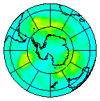 Ozone Field of 06 February 2004